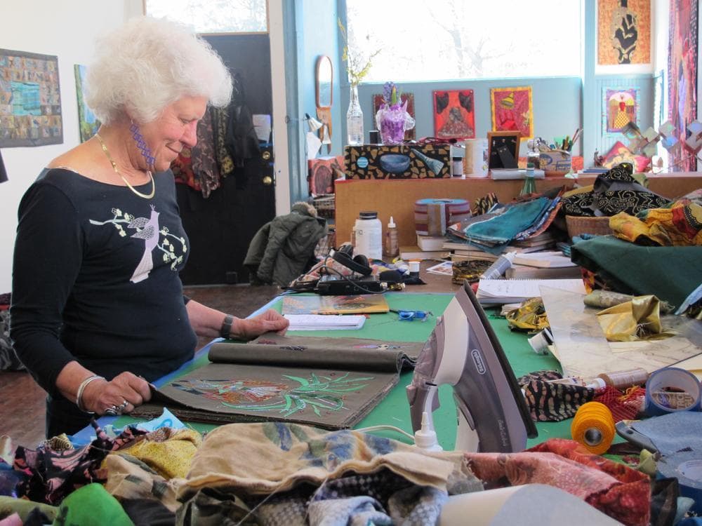 Clara Wainwright Fabric Artist, First Night Creator On Community Art