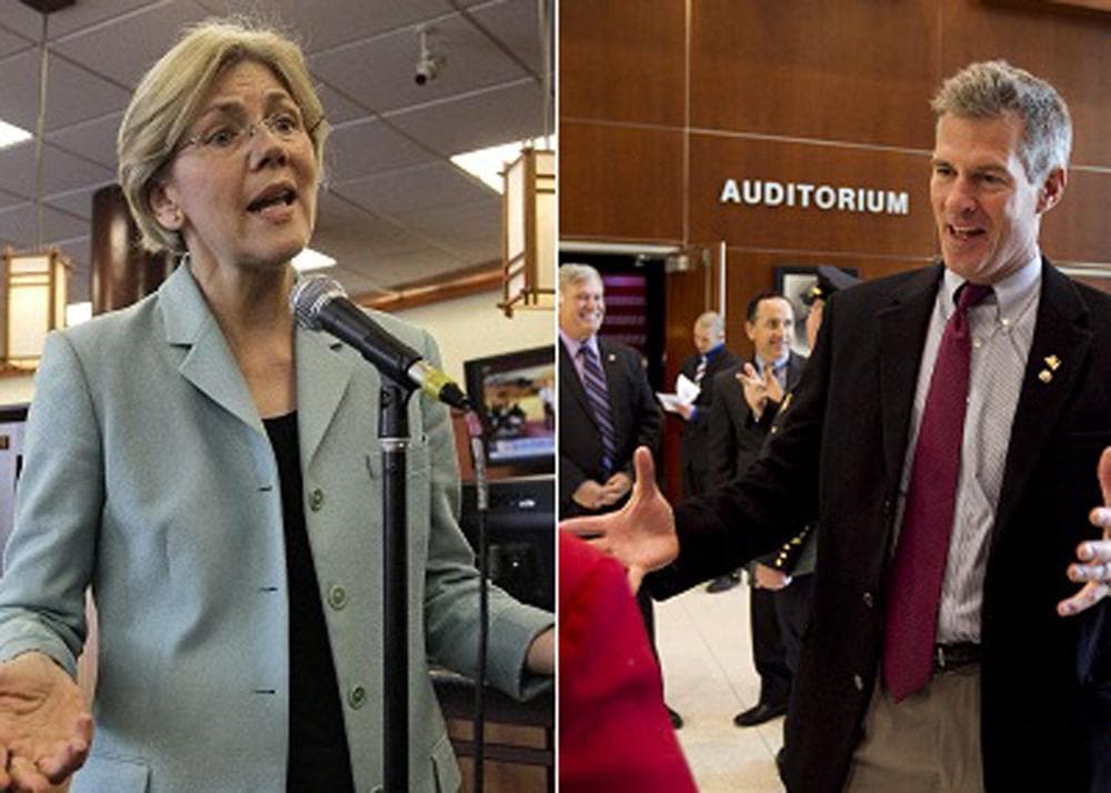 Why People Around The U.S. Are Giving To Brown And Warren WBUR News