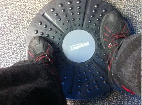 Can T Have A Treadmill Desk At Work Try A Wobble Board Commonhealth