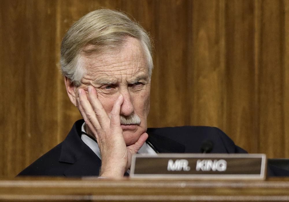 Maine U.S. Sen. Angus King Radio Boston