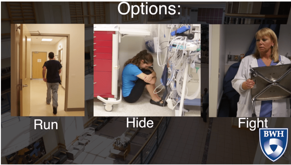 Medical Staff Preps For Code Silver, Or Active Shooter In The Hospital