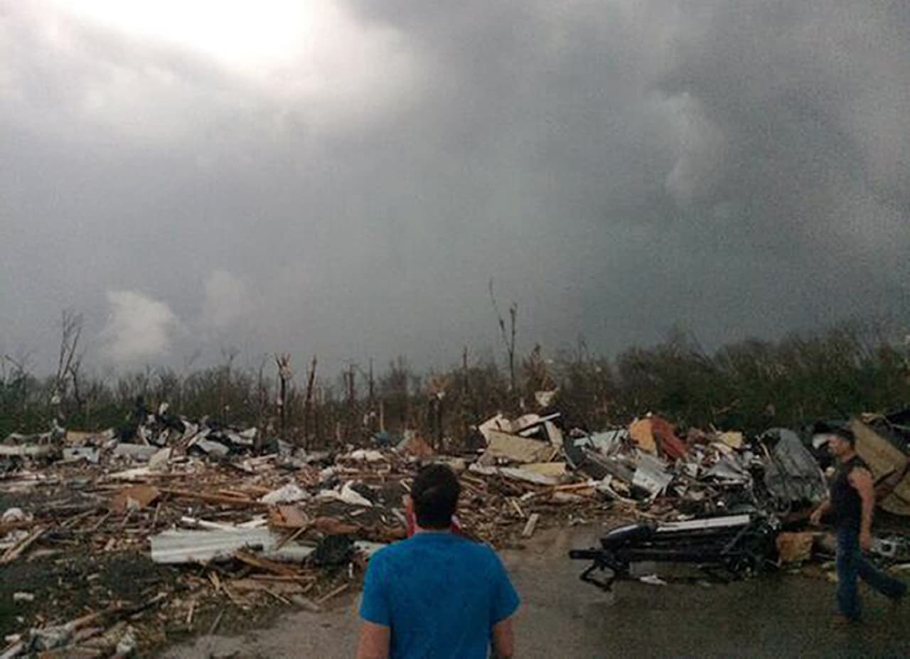 Tornadoes Kill 16 In Arkansas, 1 In Oklahoma Here & Now