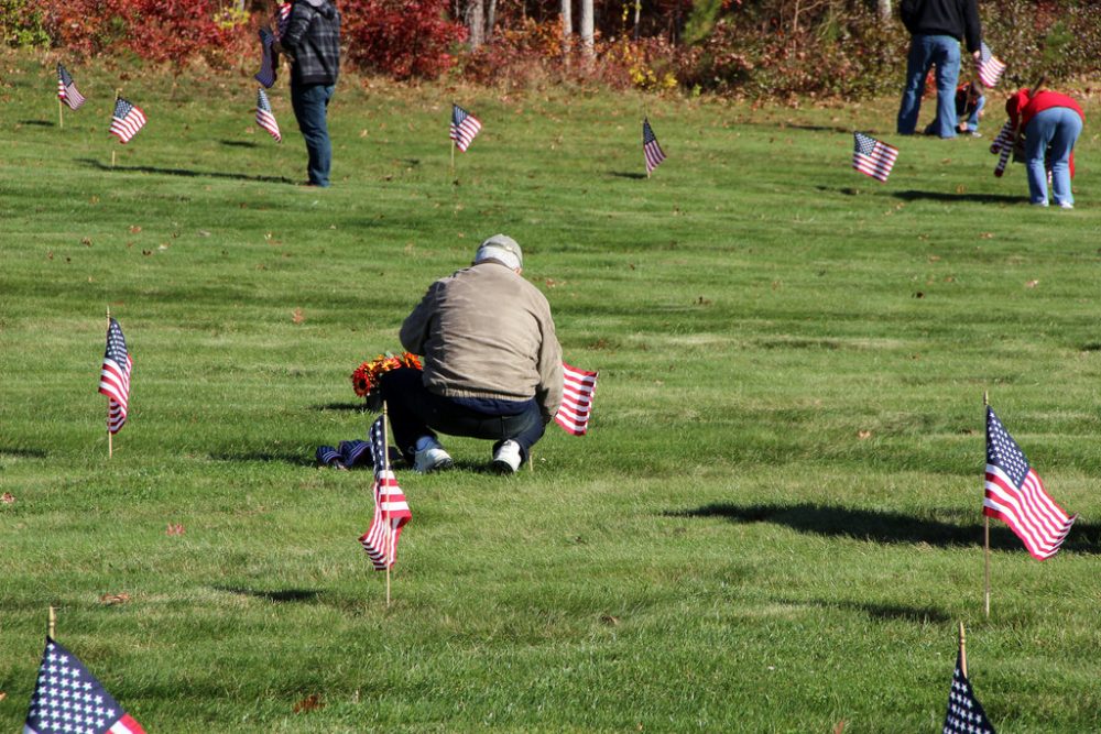 Marking Veterans Day With 'Operation Flags For Vets' Here & Now