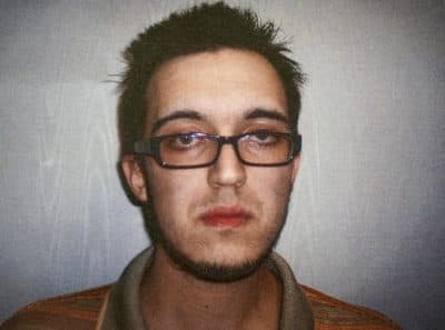 This 2014 booking photo released by the North Berkshire District Court shows Alexander Ciccolo. (AP)