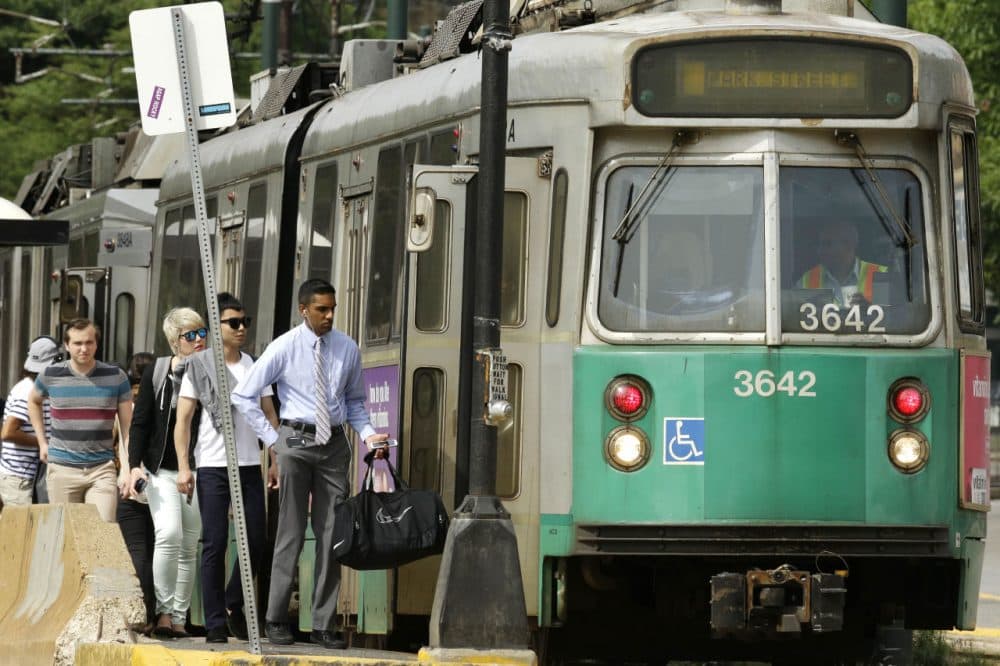 10 Injured In Green Line D Branch Train Derailment Wbur News