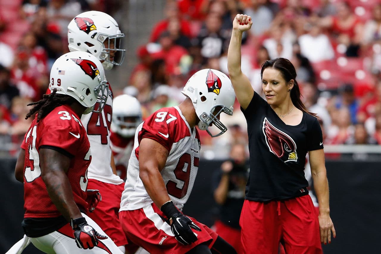 Meet Jen 'Dr. J' Welter, The NFL's First Female Coach Only A Game