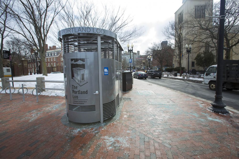 Cambridge Opens First Outdoor Public Bathroom In Harvard