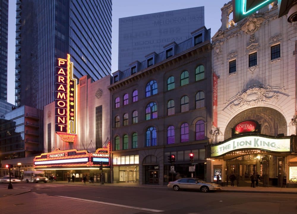 The Paramount Center at Emerson College. (Courtesy Goodman Media International, Inc.)
