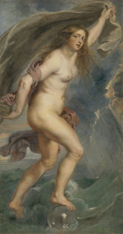 "Fortuna" by Peter Paul Rubens (1636) (Courtesy of the Clark Art Institute)