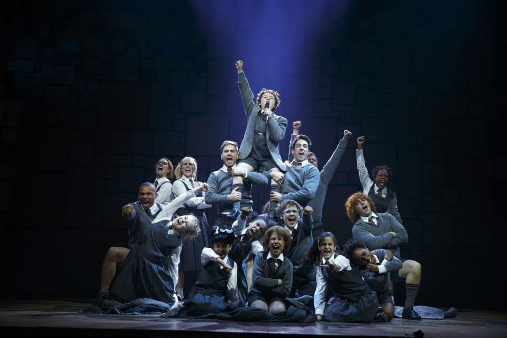 The company of "Matilda." (Courtesy Broadway in Boston)
