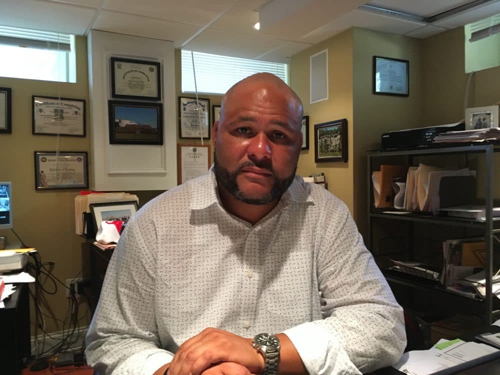 Jose Martinez, executive director of The Veterans Group. (Alex Ashlock/Here & Now)