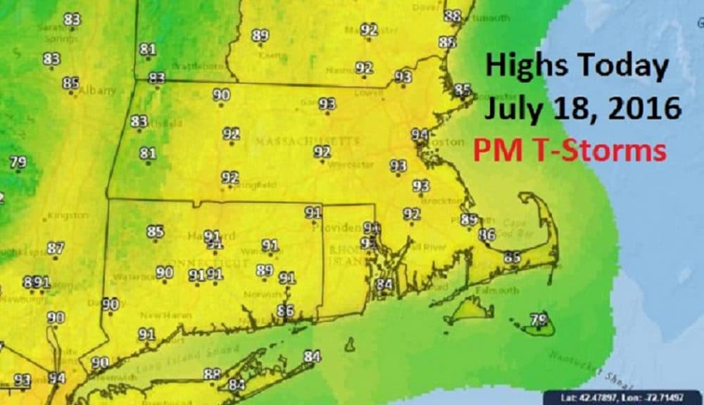 Forecast: Afternoon Thunderstorms Will Break The Heat And Humidity ...