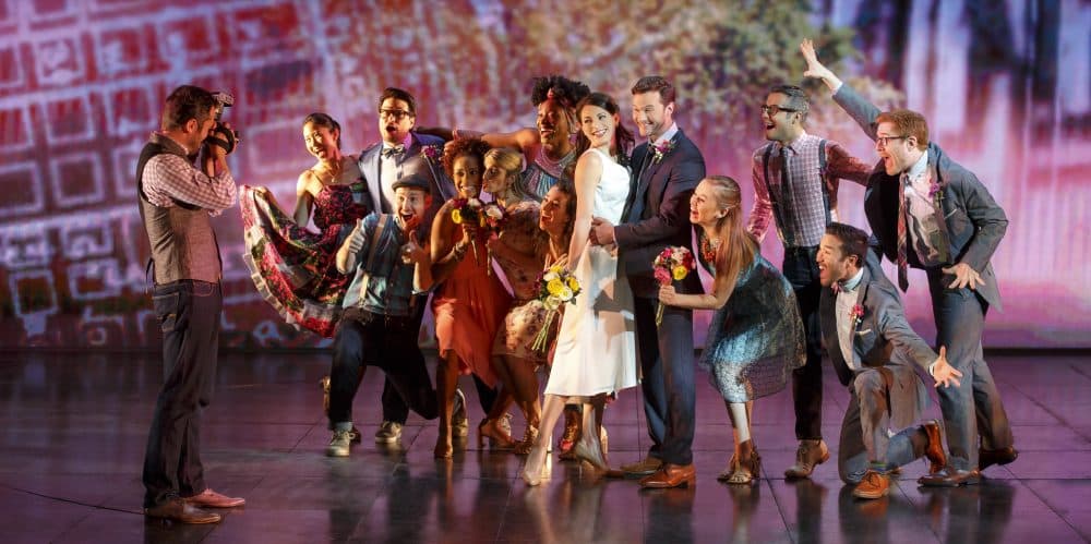 The ensemble of "If/Then." (Courtesy Joan Marcus/Broadway in Boston)