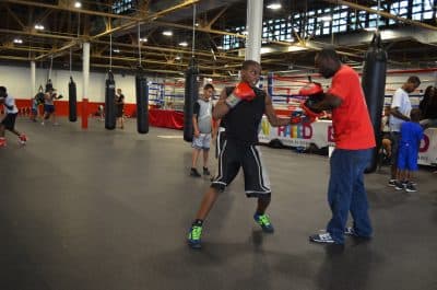 Around 120 kids visit Khali's gym every day after school. (Eilís O’Neill/OAG)