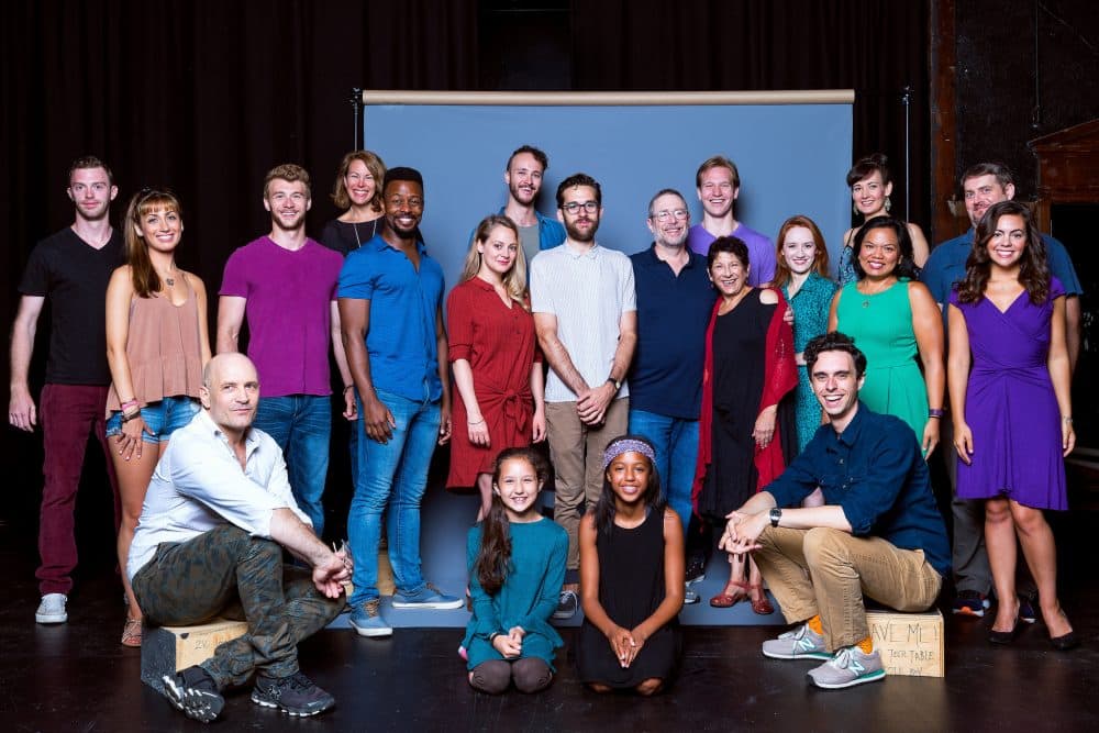 Company of the Huntington Theatre Company's production of "Sunday in the Park with George," directed by Peter DuBois. (Courtesy of Nile Hawver)
