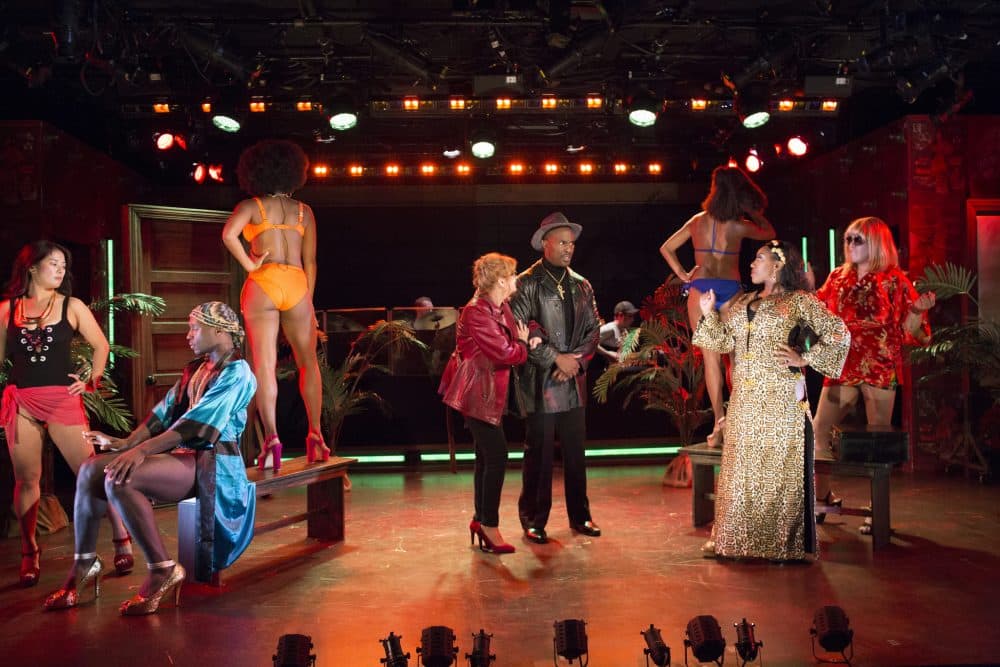 The cast of "Broadway Bounty Hunter." (Courtesy of Barrington Stage Company)