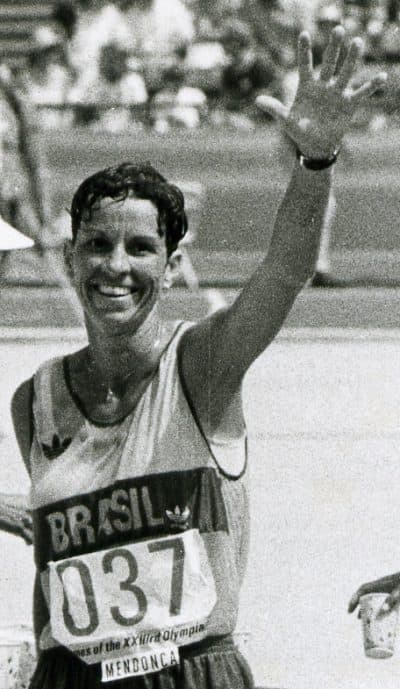 Eleonora Mendonca at the 1984 Olympics. (Courtesy Cambridge Sports Union)