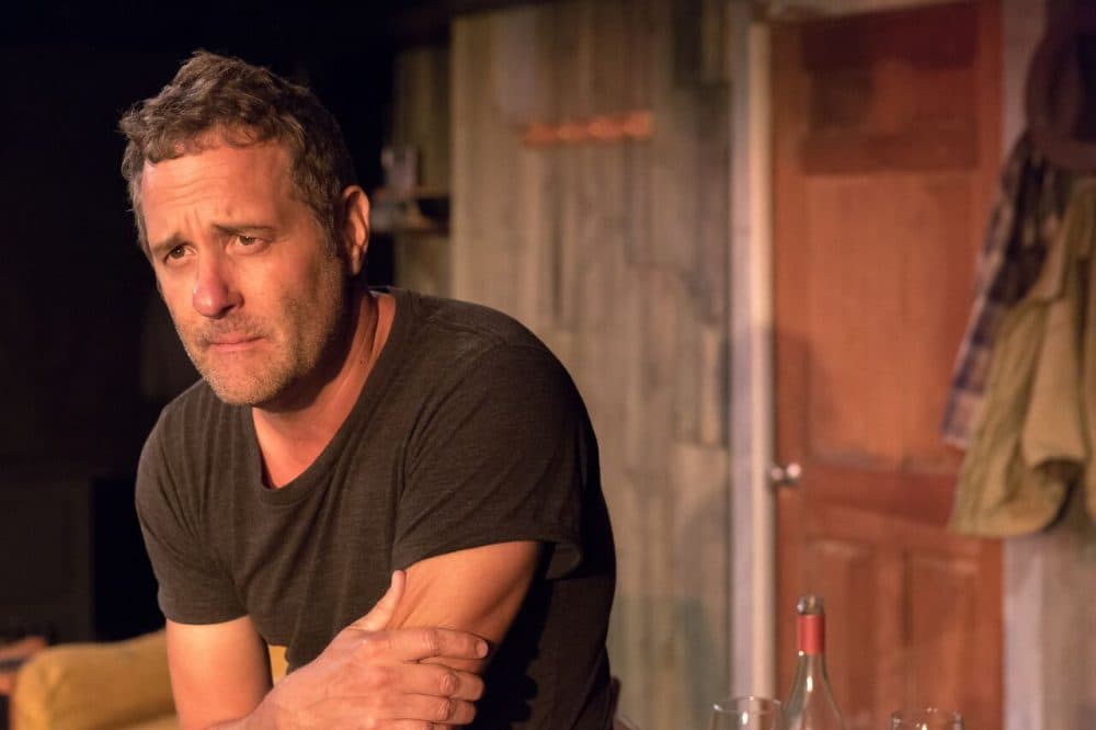 Robert Kropf in "The River" at Harbor Stage Company. (Courtesy of Edward Boches)
