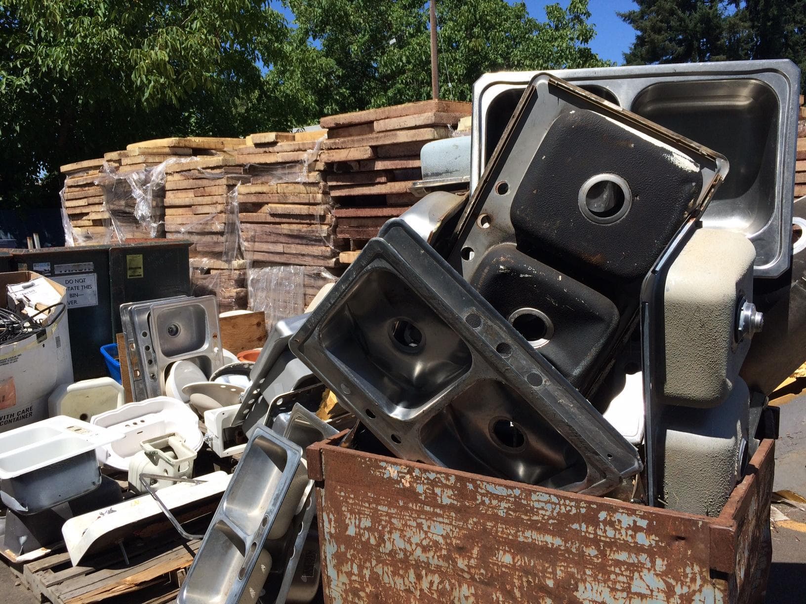 How Eugene, Oregon Is Salvaging Materials From Demolished Schools