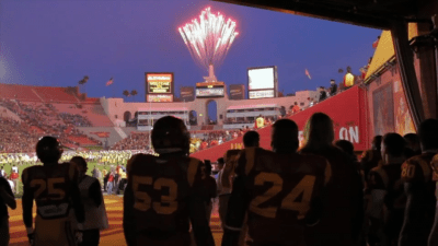 "The Business of Amateurs" is a new documentary from former USC lineman Bob DeMars. (Courtesy Photo