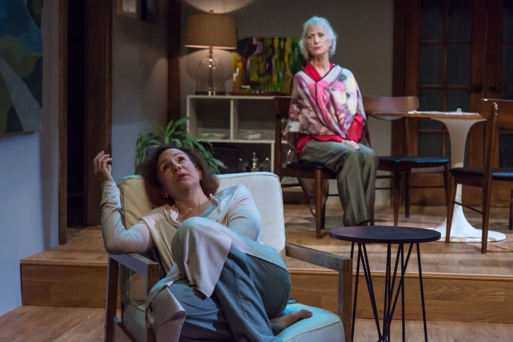 Lee Mikeska Gardner and Sarah deLima in "Marjorie Prime." (Courtesy A.R. Sinclair Photography/Central Square Theater)