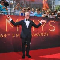 Tim Gunn arrives at the 68th Primetime Emmy Awards on Sunday, Sept. 18, 2016, at the Microsoft Theater in Los Angeles. (Vince Bucc/AP)