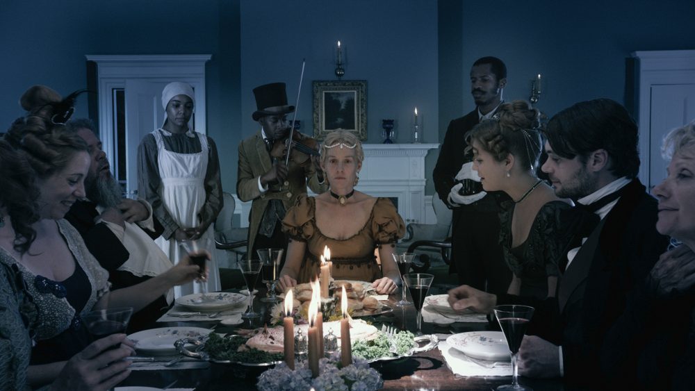 From left to right: Gabrielle Union as Esther, Penelope Ann Miller as Elizabeth Turner and Nate Parker as Nat Turner in "The Birth of a Nation." (Courtesy Fox Searchlight Pictures)