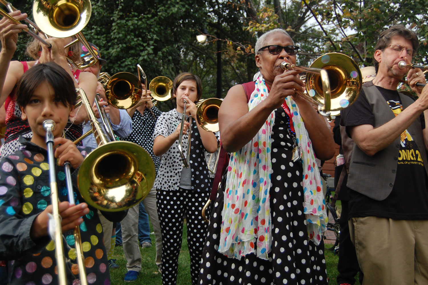 Photos Honk Brass Band Festival In Somerville The ARTery