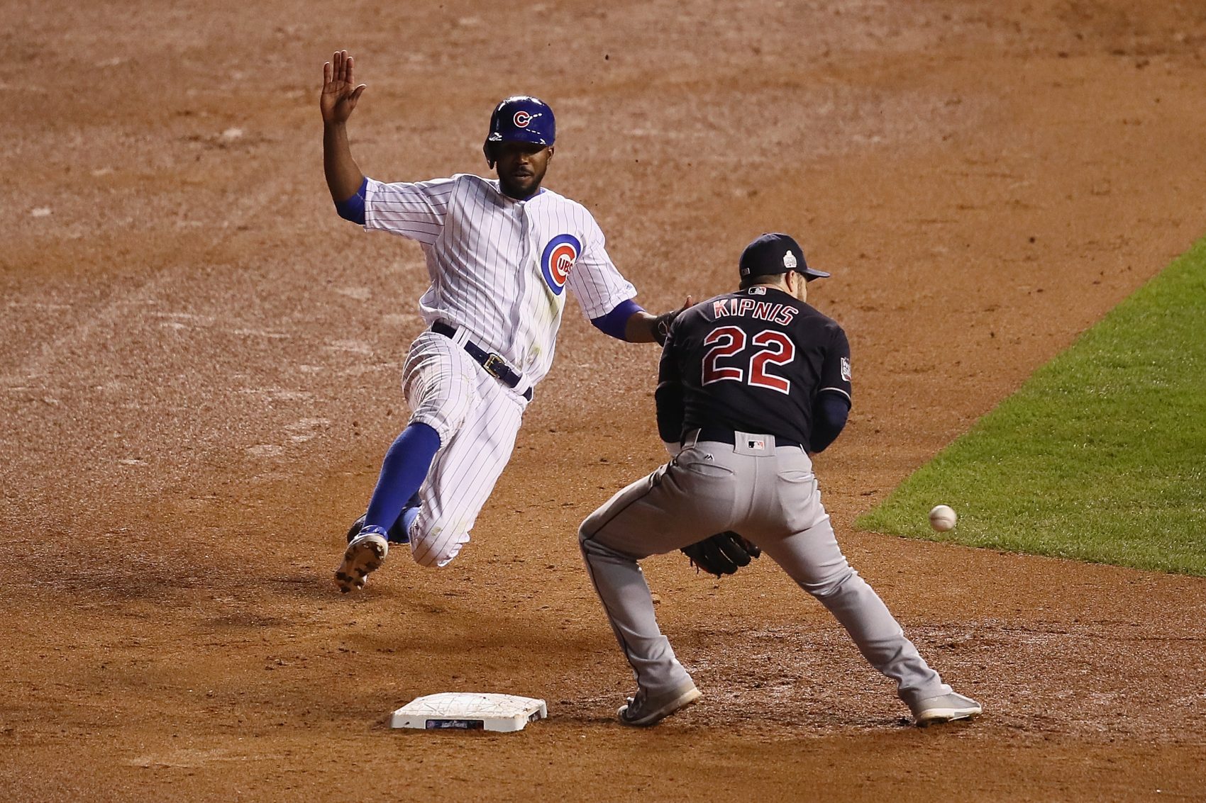 Cleveland Indians take on Chicago Cubs in Game Five of World