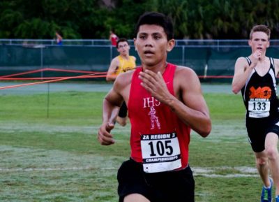 It was always Jose Reza's dream to go to college, and he never thought a sport like running could help him get there. (Courtesy Juanita Martinez)