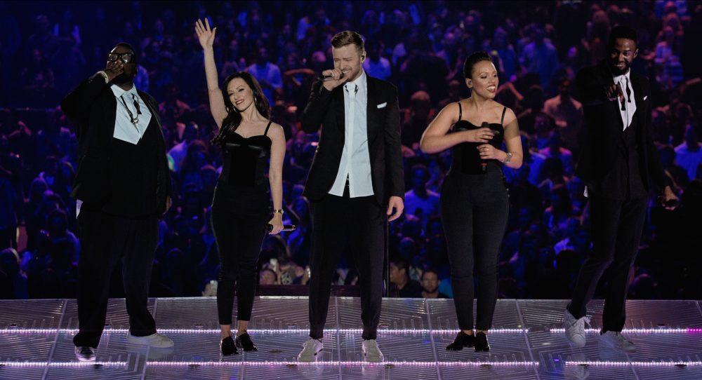 A scene from "Justin Timberlake + the Tennessee Kids." (Courtesy Netlix)