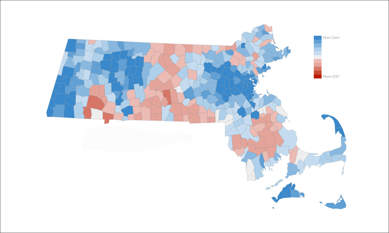 Massachusetts Election Results How Your Town Or City Voted Politicker