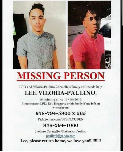 Viloria-Paulino had been missing since Nov. 18. (Courtesy)