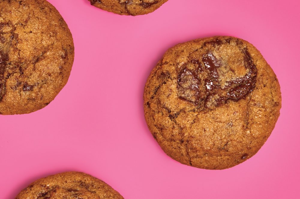 Dorie Greenspan's newest chocolate chip cookies, from "Dorie's Cookies." (Courtesy Davide Luciano)