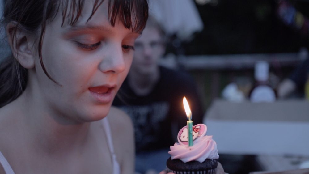 Michelle Smith celebrates her birthday in the film. Six formative years of her life are captured in "Best and Most Beautiful Things." (Courtesy Sarah Ginsburg/filmmakers)