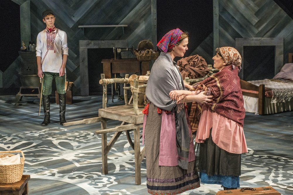 From left to right, Dashiell Evett, Amelia Broome and Bobbie Steinbach. (Courtesy Andrew Brilliant/New Rep)