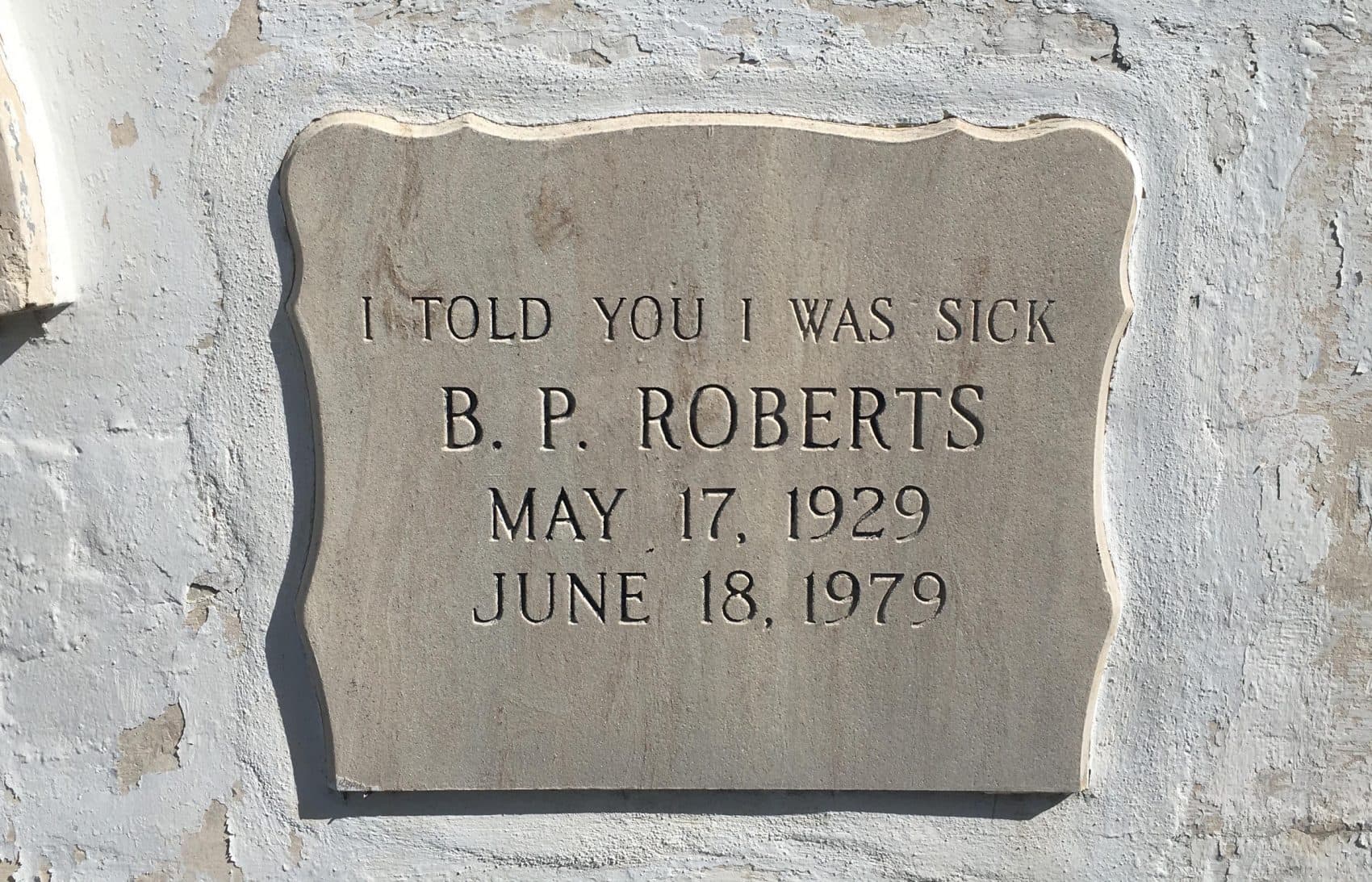 'I Told You I Was Sick': Getting The Last Word At A Florida Cemetery ...