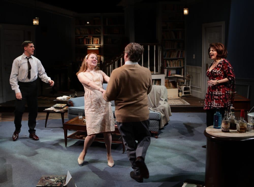 Dan Whelton, Erica Spyres, Steven Barkhimer and Paula Plum revive Albee's classic at the Lyric. (Courtesy Mark S. Howard/Lyric Stage)