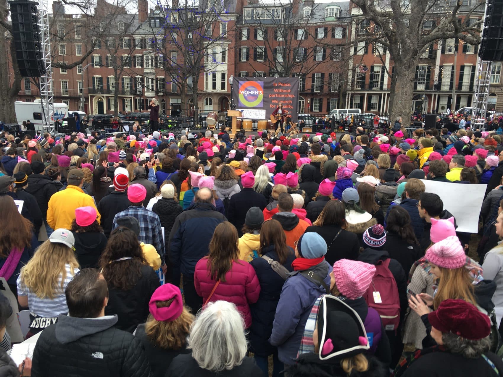 Photos Women's Marches In Boston, Washington And Around World WBUR News