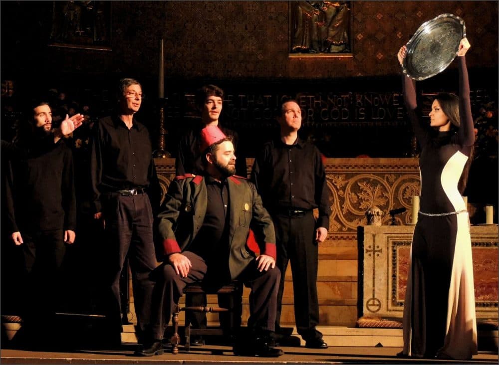 Anne Azéma's earlier production of "Play of Daniel." (Courtesy Joel Cohen)