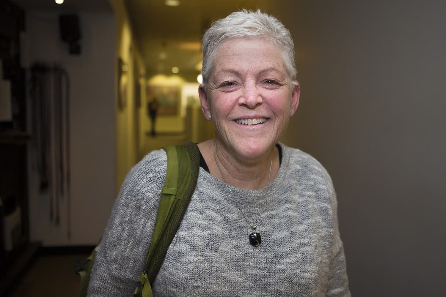 Former Environmental Protection Agency Administrator Gina McCarthy. (Jesse Costa/WBUR)
