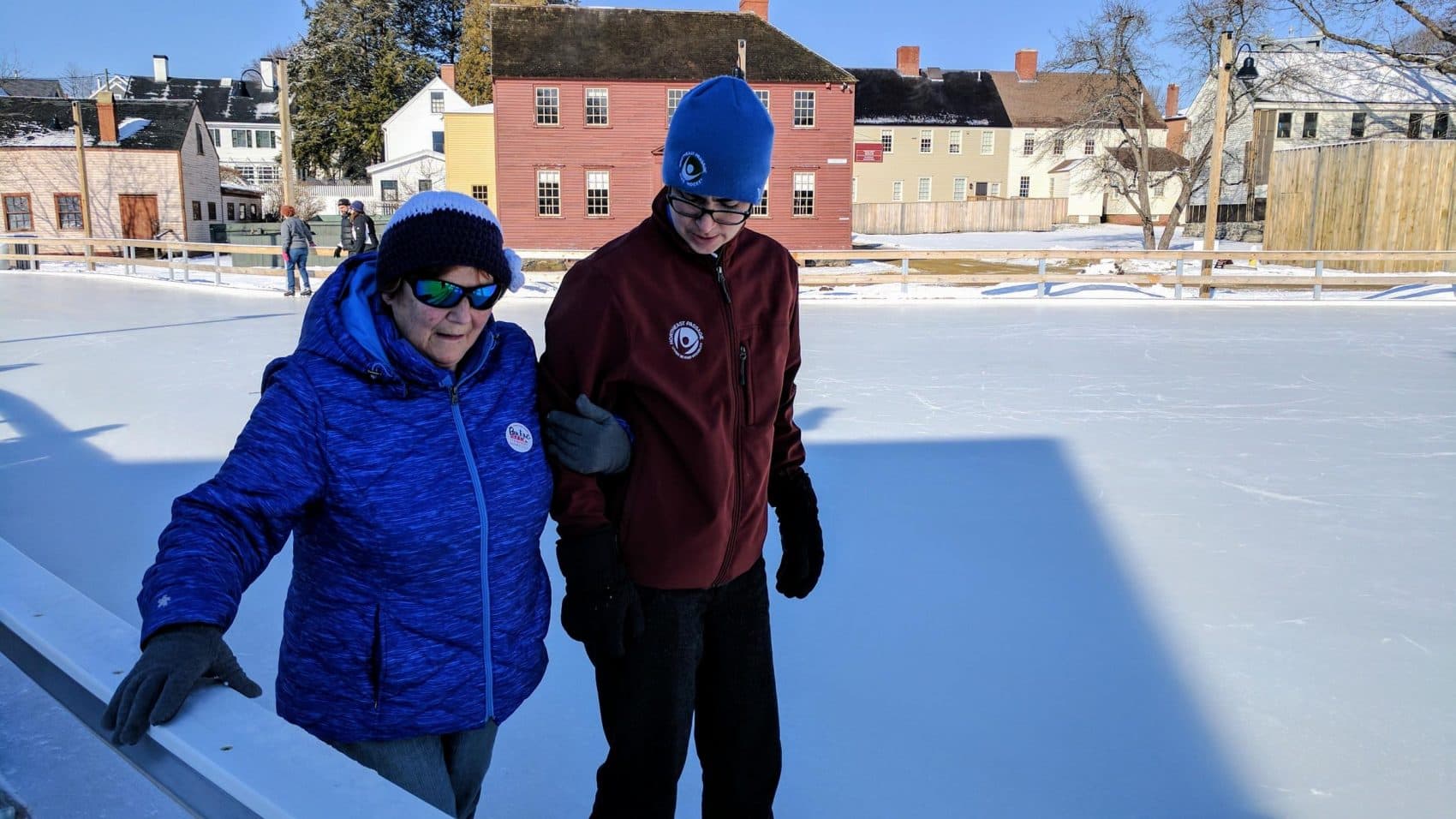 In New Hampshire, Skating For The Visually Impaired Here & Now