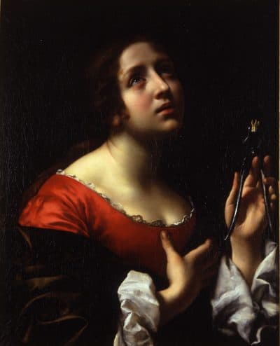 Carlo Dolci's "Saint Apollonia," late 1660s. (Courtesy of the Davis Museum at Wellesley College)