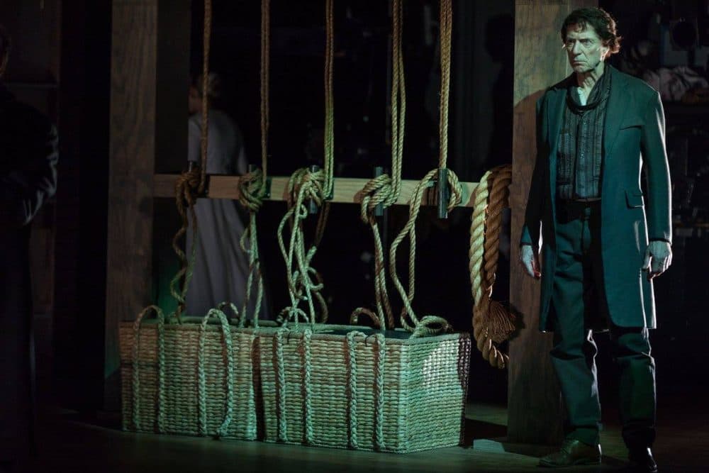 Will Lyman plays the family patriarch, Junius Brutus Booth, in "Our American Hamlet." (Courtesy Nile Hawver/Commonwealth Shakespeare Company)