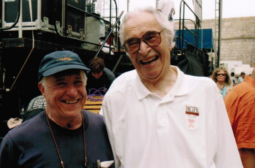 Fred Taylor with jazz pianist Dave Brubeck. (Courtesy Fred Taylor)