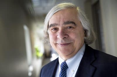 Ernest Moniz, former secretary of energy (Robin Lubbock/WBUR)