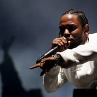 Rapper Kendrick Lamar performs during the Coachella Valley Music And Arts Festival on April 16, 2017 in Indio, Calif. (Christopher Polk/Getty Images for Coachella)