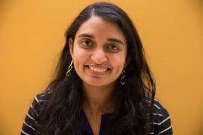 Swati Antala, a third-year resident at Yale's refugee clinic. (Ryan Caron King/WNPR)