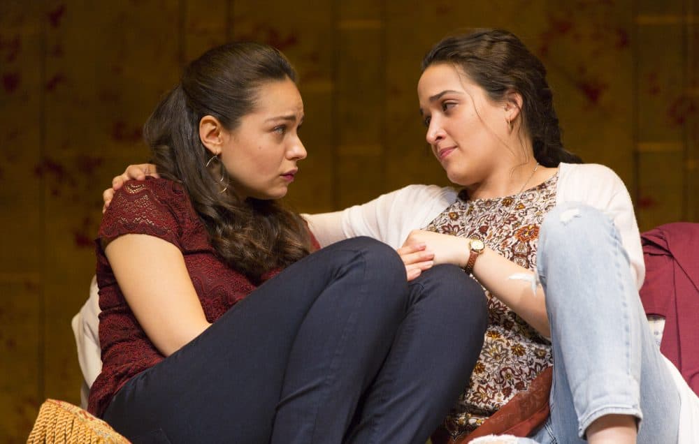 Turna Mete and Aila Peck in "The Who & The What." (Courtesy T. Charles Erickson)