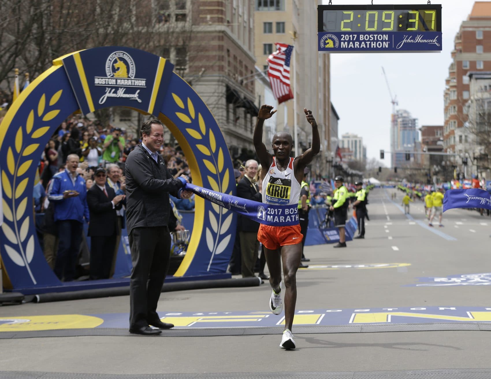 Kenyans Sweep Boston Marathon On A Good Day For U.S. Runners WBUR News